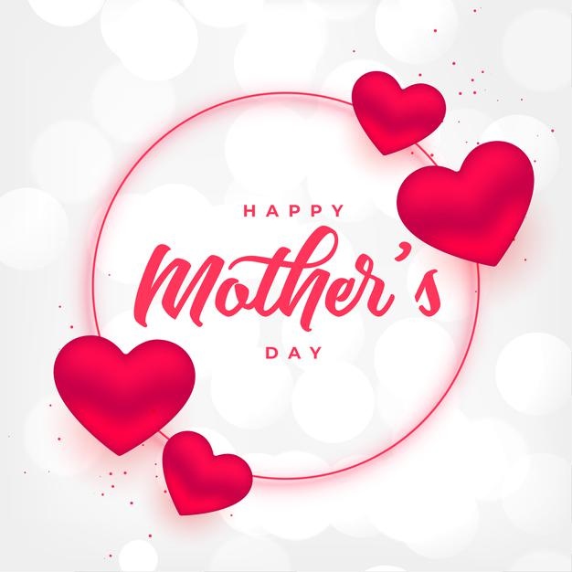 Happy Mothers Day Heart Frame Background 1017 31616