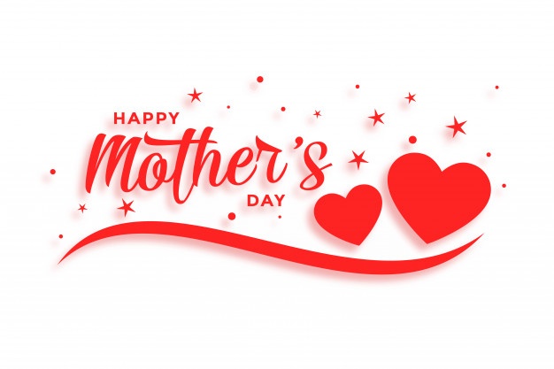 Happy Mothers Day Love Card With Two Hearts 1017 24997