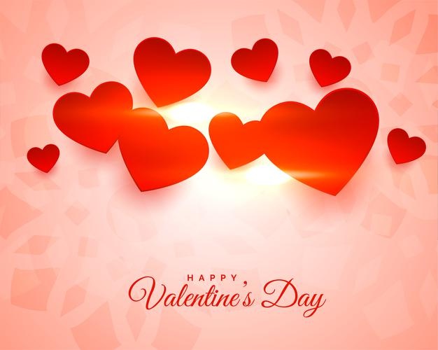 Lovely Glowing Happy Valentines Day Background 1017 30170