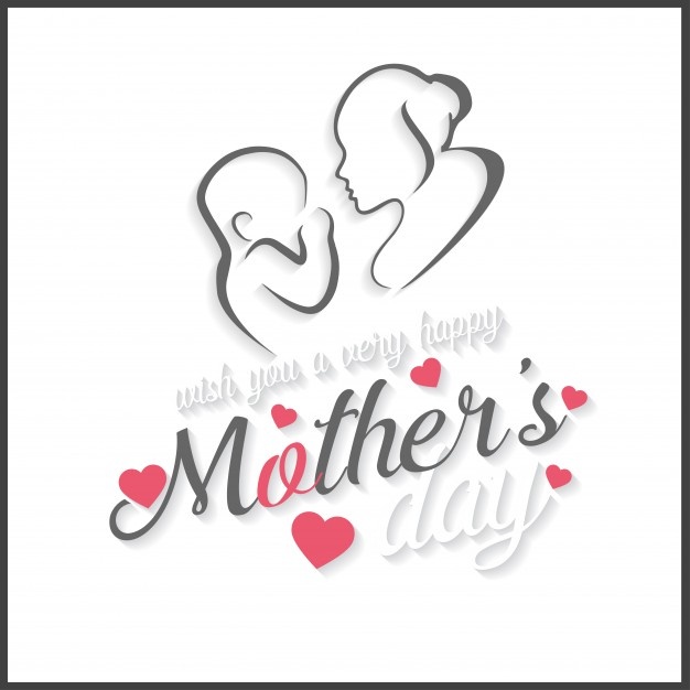 Mother S Day Lettering Illustration With Drawing 1057 4382