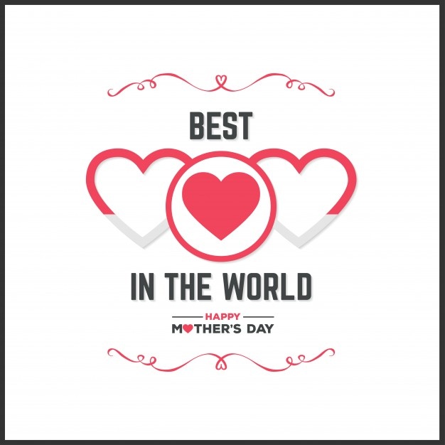 Mother S Day Lettering Illustration With Ornaments 1057 4385