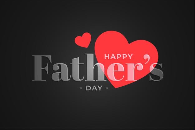 Nice Happy Fathers Day Hearts Background 1017 32157