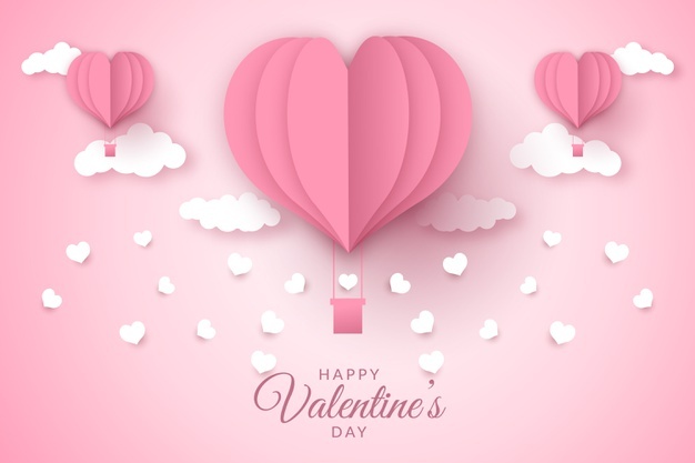 Paper Style Valentine S Day Background 23 2149217656