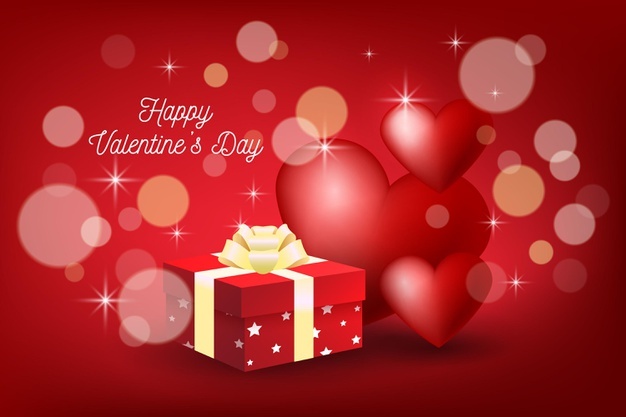 Realistic Valentine S Day Background 23 2148812109