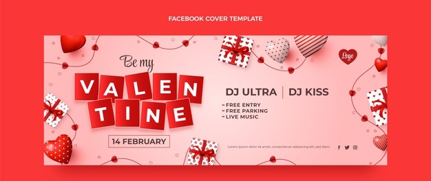 Realistic Valentine S Day Social Media Cover Template 23 2149219580