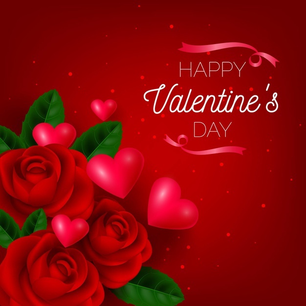 Realistic Valentines Day Background 23 2148794964