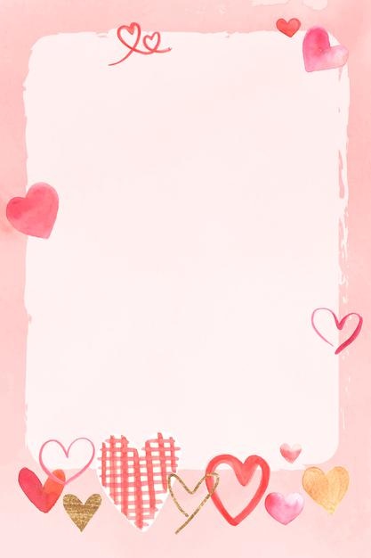 Romantic Valentine S Day Frame Watercolor 53876 111816