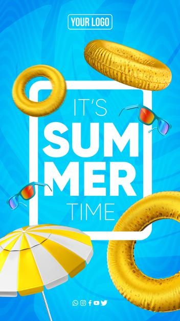 Social Media Stories Its Summer Time 220664 2455