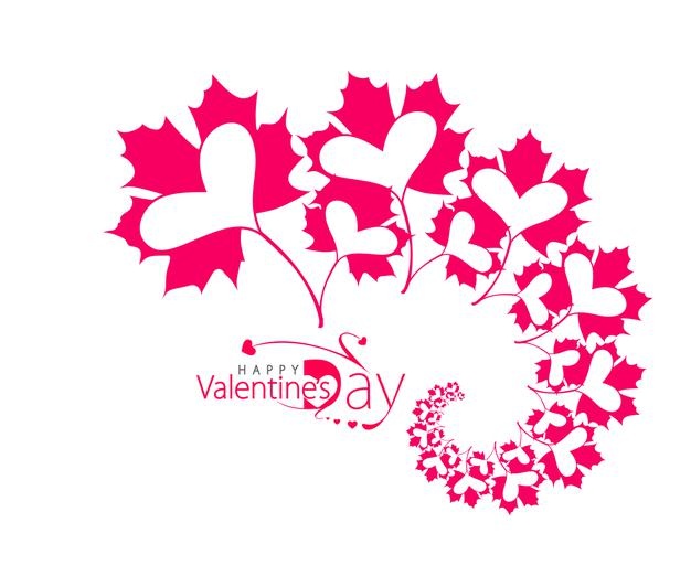 Valentine S Day Heart Background Vector Illustration 460848 8109