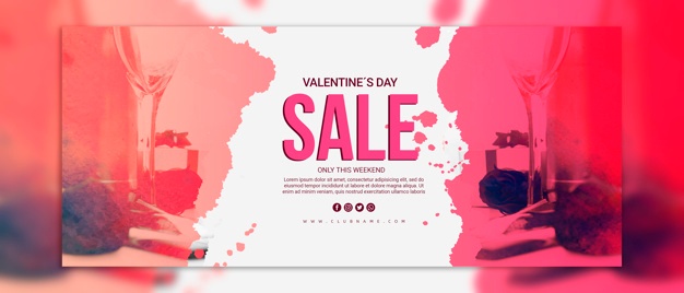 Valentines Day Sale Banners Mockup 23 2148043708