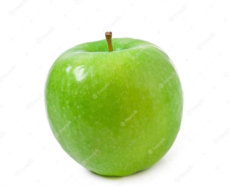Green apple isolated on white Free Photo Green apple isolated on white Free Photo