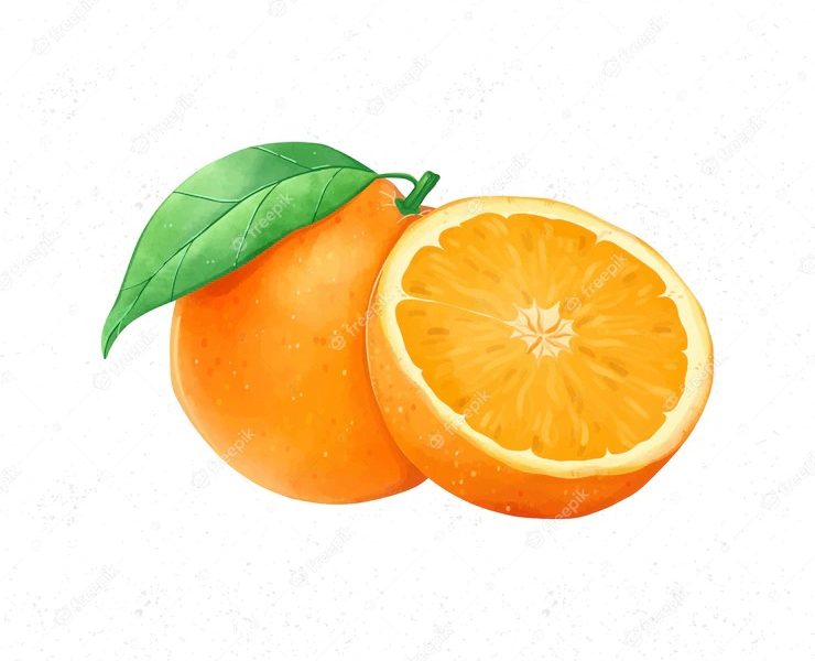 Watercolor orange background Free Vector Watercolor orange background Free Vector