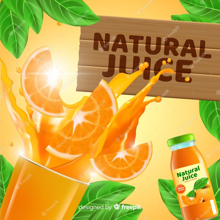 Ad Template Natural Juice 52683 19494