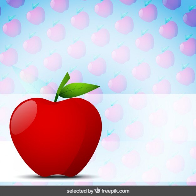 Apple With Apples Background 1017 392