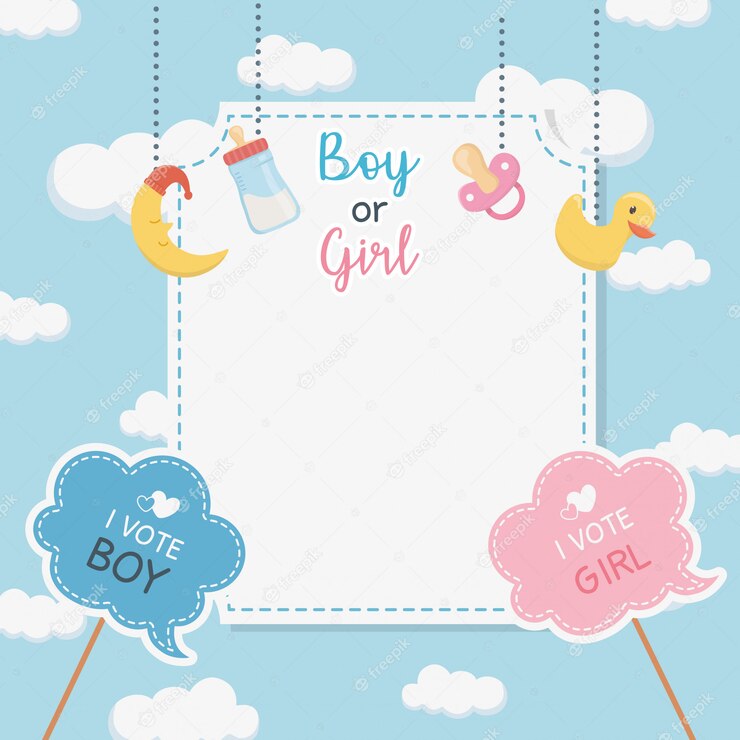 Baby Shower Card With Accessories Hanging 24640 46387