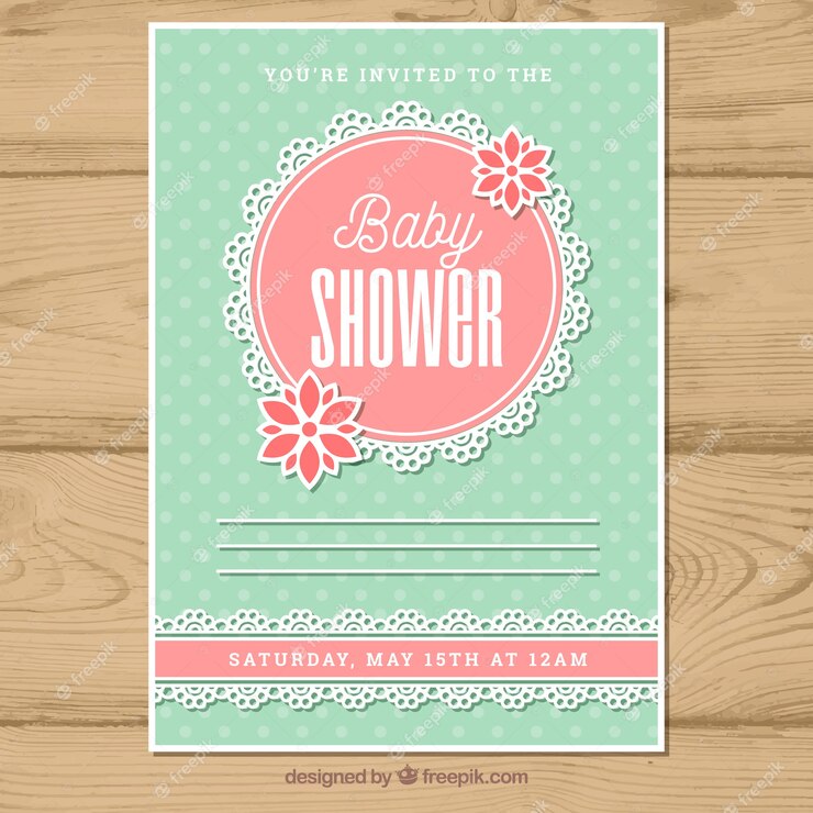 Baby Shower Invitation Flat Style 23 2147774696