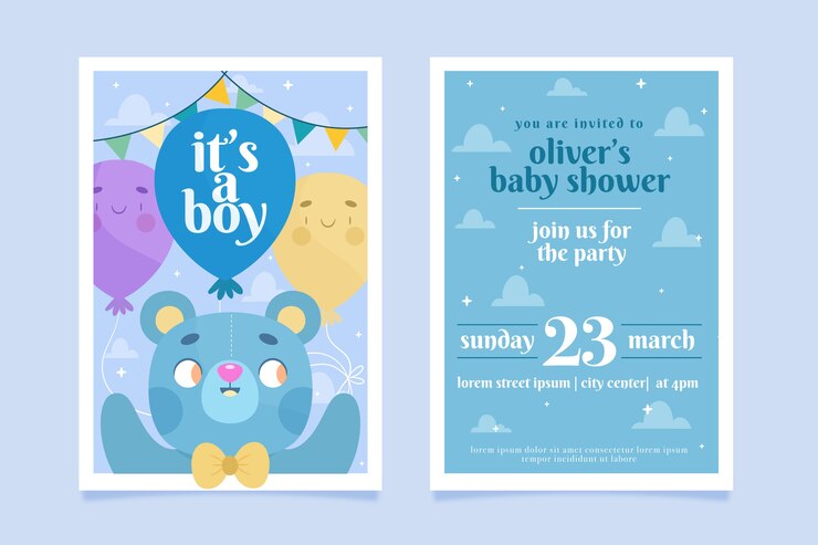 Baby Shower Invitation Template 52683 35165