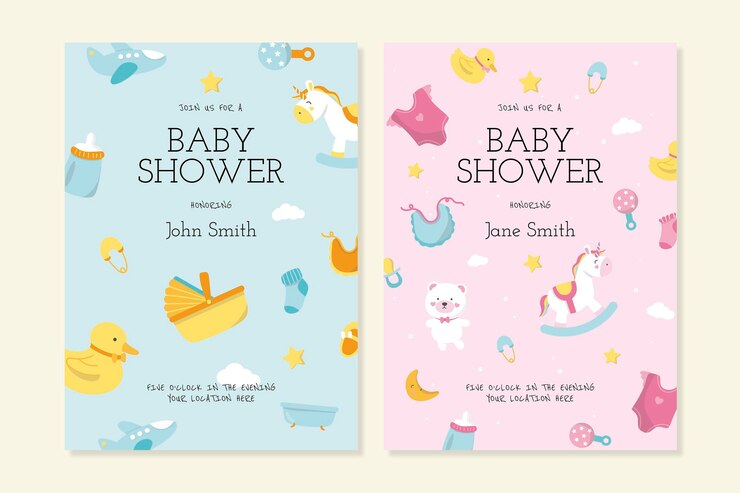 Baby Shower Invitation Template 53876 114049