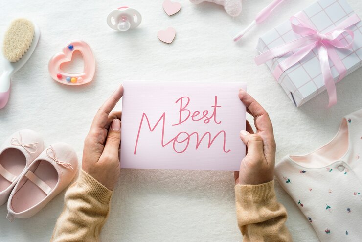 Baby Shower Themed Best Mom Card 53876 138069