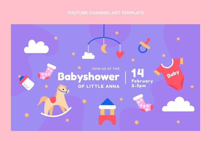 Babyshower Youtube Channel Art 23 2149215336