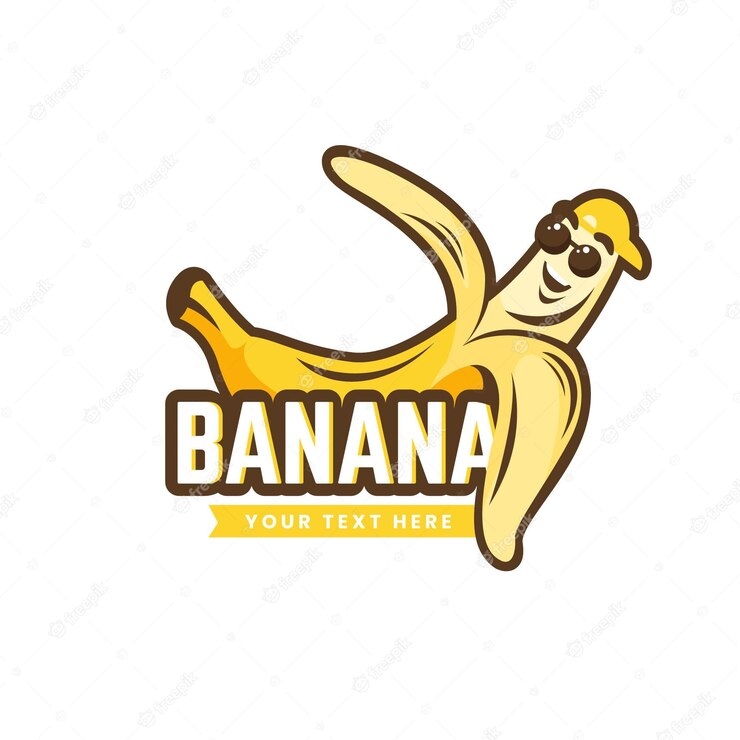 Banana Character Logo Template 23 2148768287