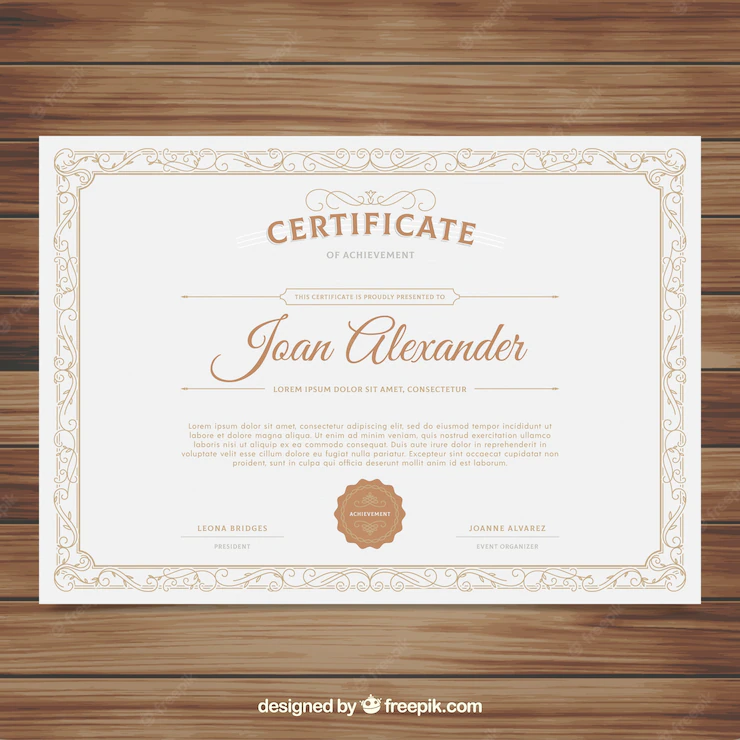 Certificate Template 23 2147846136