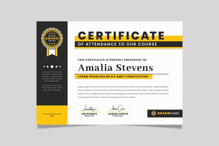 Flat Modern Certificate Template 52683 65110 (1)