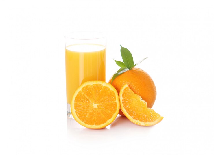 Fresh orange juice Free Photo