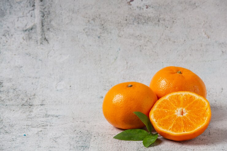 Fresh Oranges Cut Out White Background 1150 20689