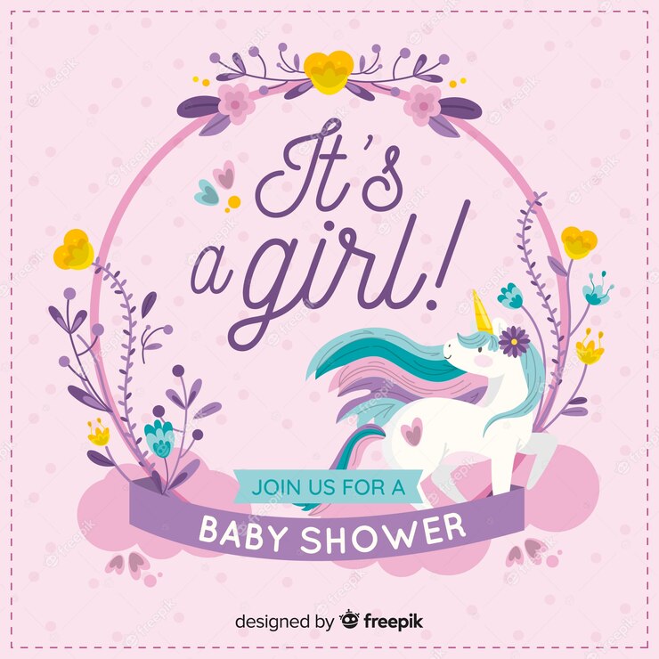 Lovely Baby Shower Composition With Flat Design 23 2147958666