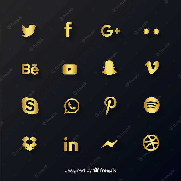 Luxury Social Media Logo Collection 23 2148308474