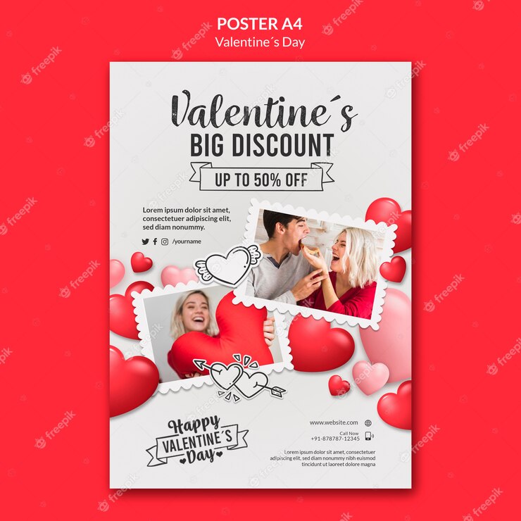 Minimalist Valentine S Day Sale Print Template 23 2149179066