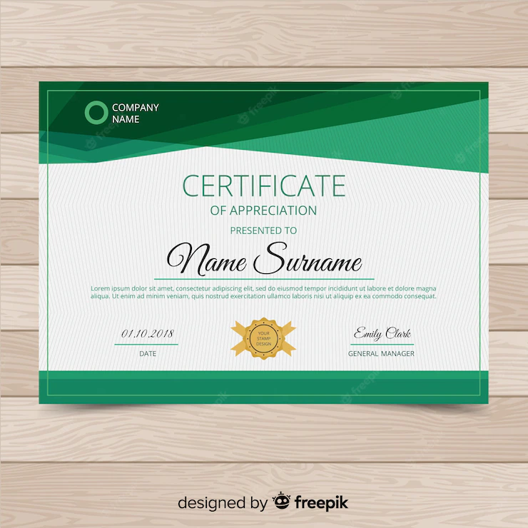 Modern Certificate Template 23 2147943556