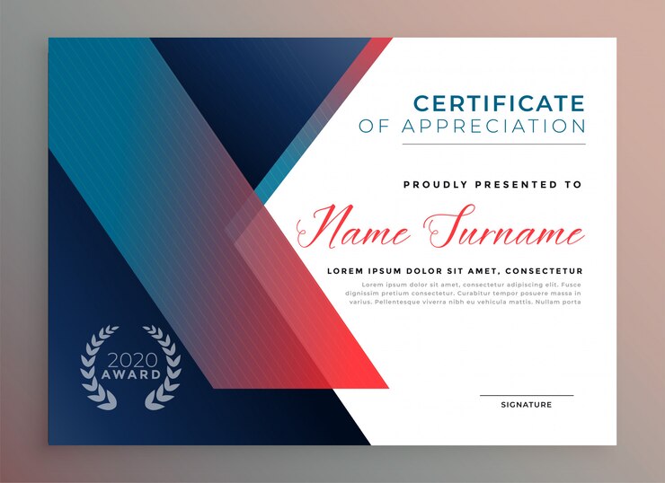 Modern Diploma Certificate Template Multipurpose Use 1017 26294