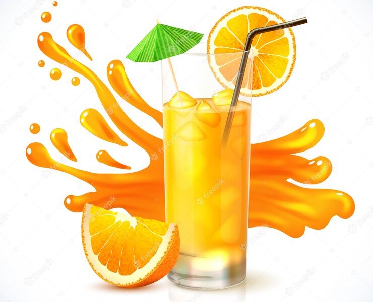 Orange juice Free Vector Orange juice Free Vector