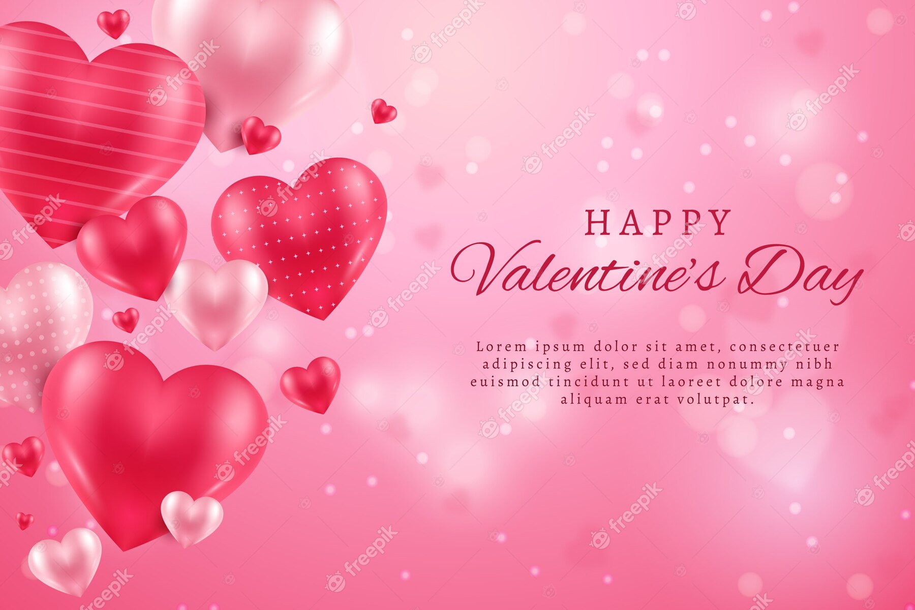 Realistic Valentine S Day Background 23 2149266509