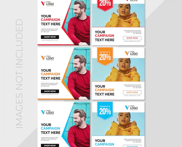 Social media post template Free Vector Social media post template Free Vector