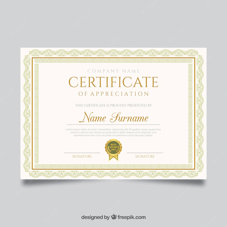 Vintage Certificate Template 23 2147846775