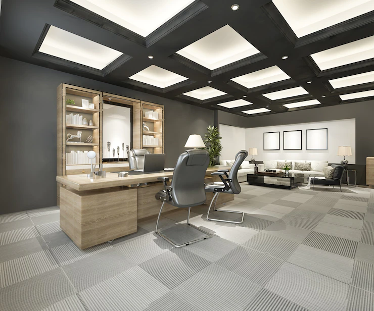 3d Rendering Luxury Business Meeting Working Room Executive Office 105762 1993