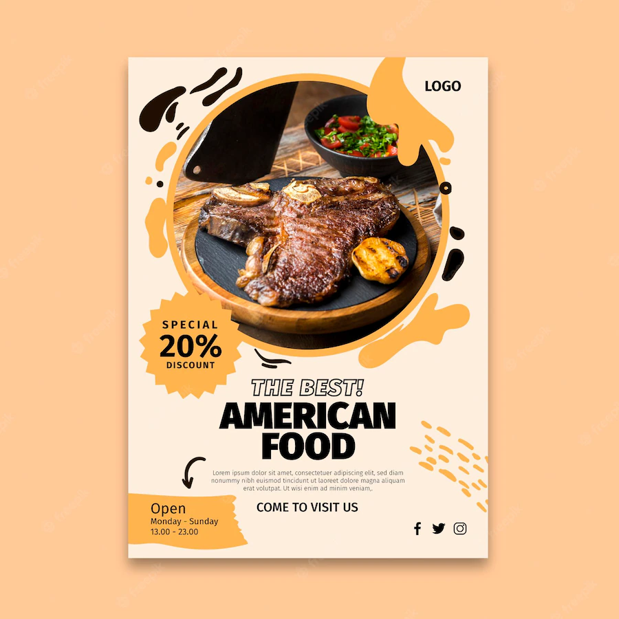 American Food Flyer Vertical 23 2148751796