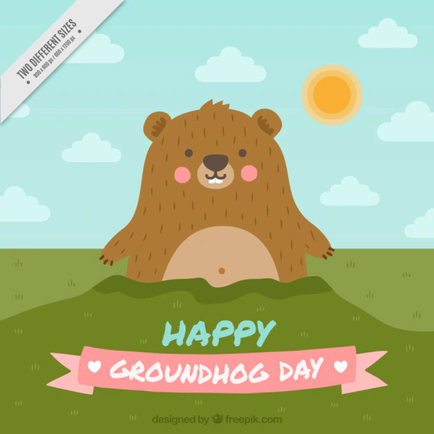 Background Lovely Groundhog With Blush 23 2147596199