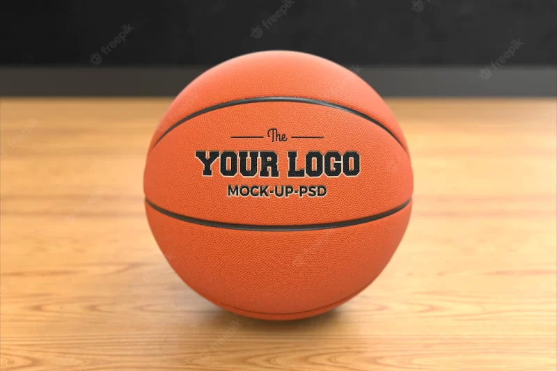 Basketball ball mockup Free Psd
