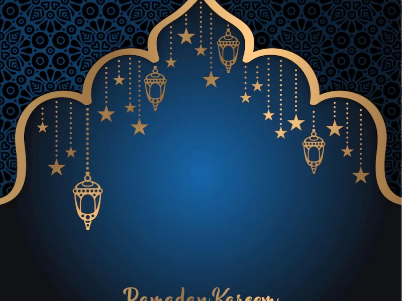 Beautiful ramadan kareem design with mandala Free Vector Beautiful ramadan kareem design with mandala Free Vector
