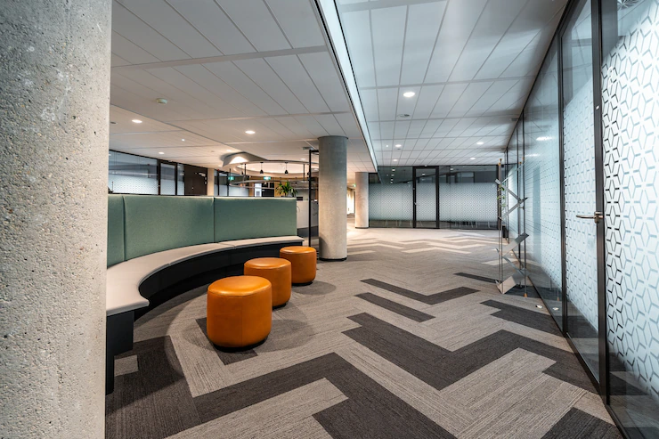Beautiful Shot Modern Style Open Space Office Interior 181624 19369