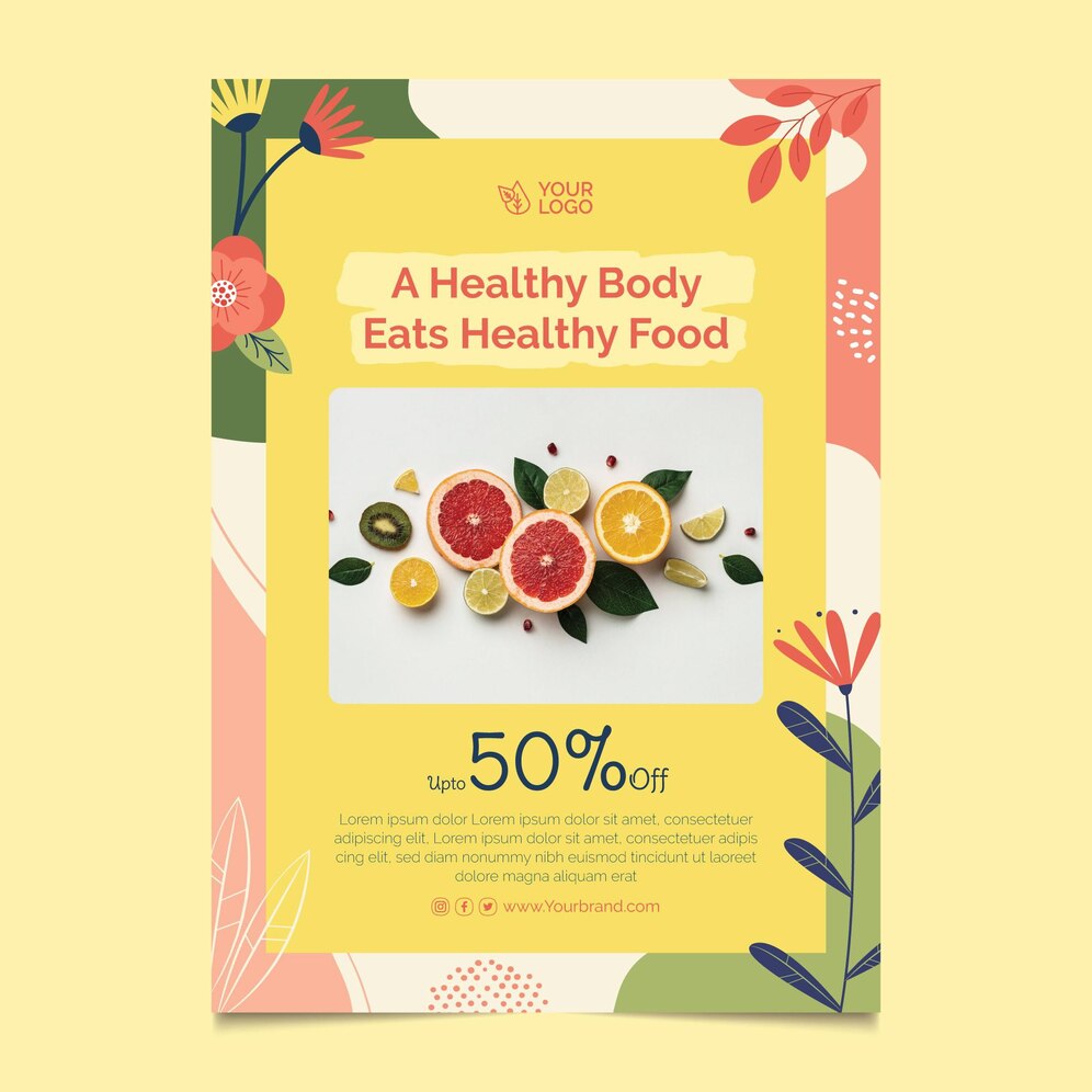 Bio Healthy Food Vertical Flyer 23 2148998723