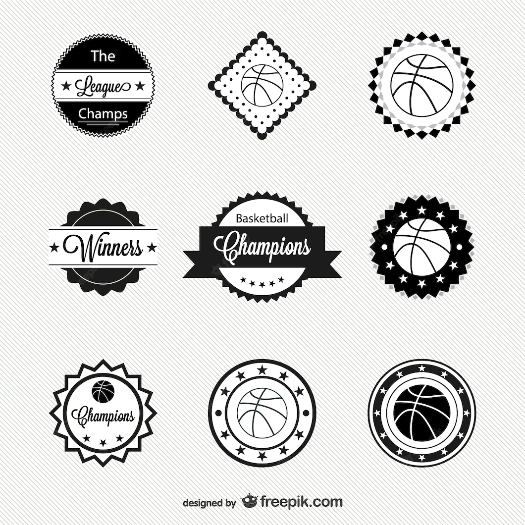 Black Basketball Labels 23 2147492453