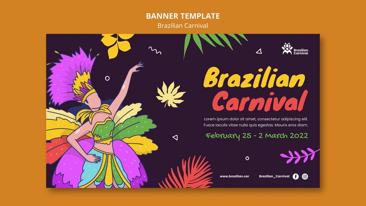 Brazilian Carnival Banner Template 23 2149208981