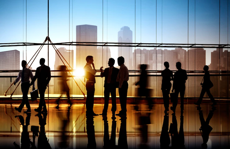 Busy Business People Walking 53876 138169