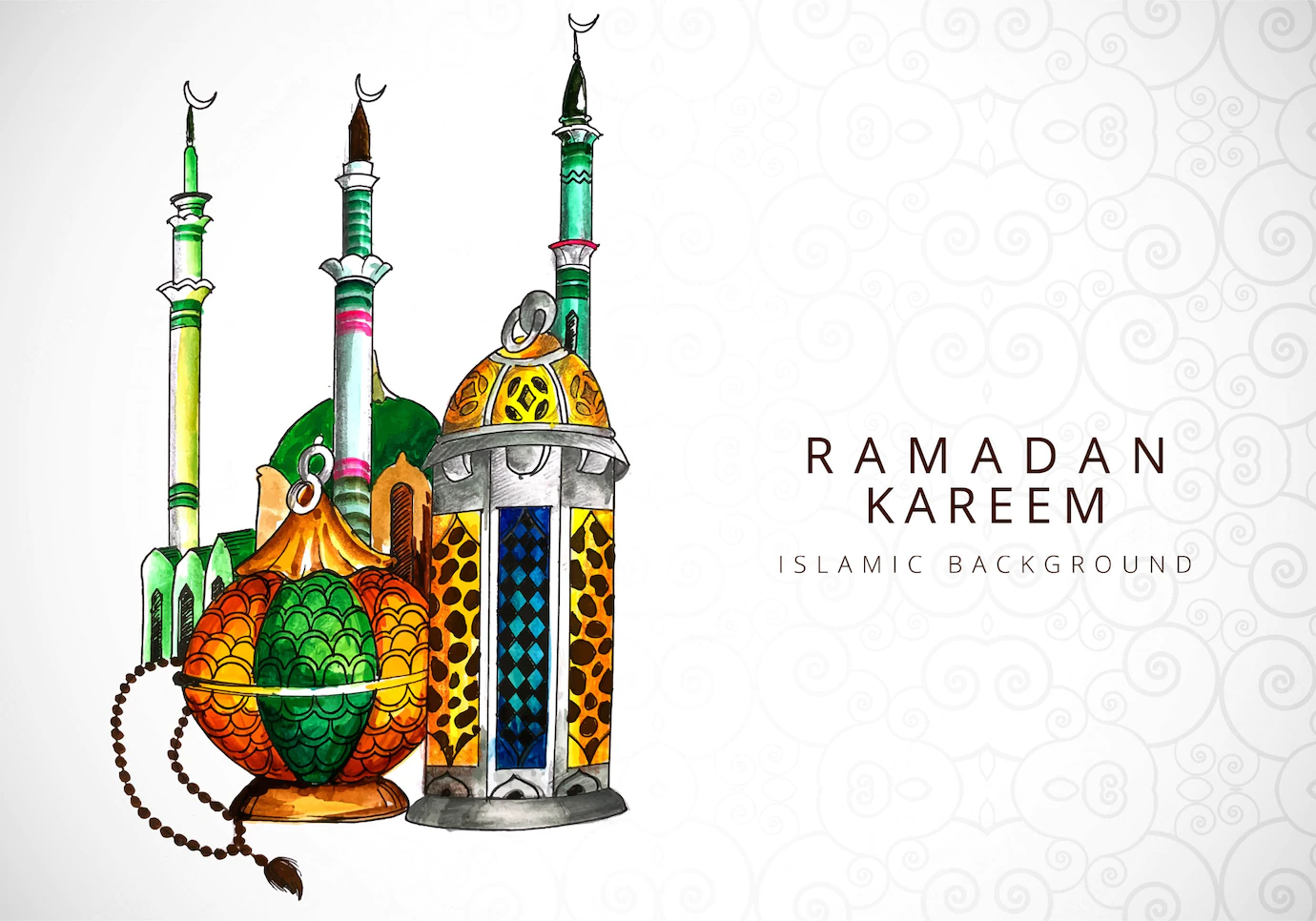 Card Ramadan Kareem Religion Background 1035 18784