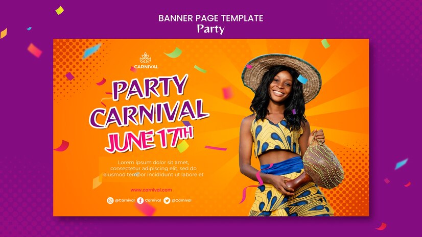 Carnival Party Banner Template 23 2148966297